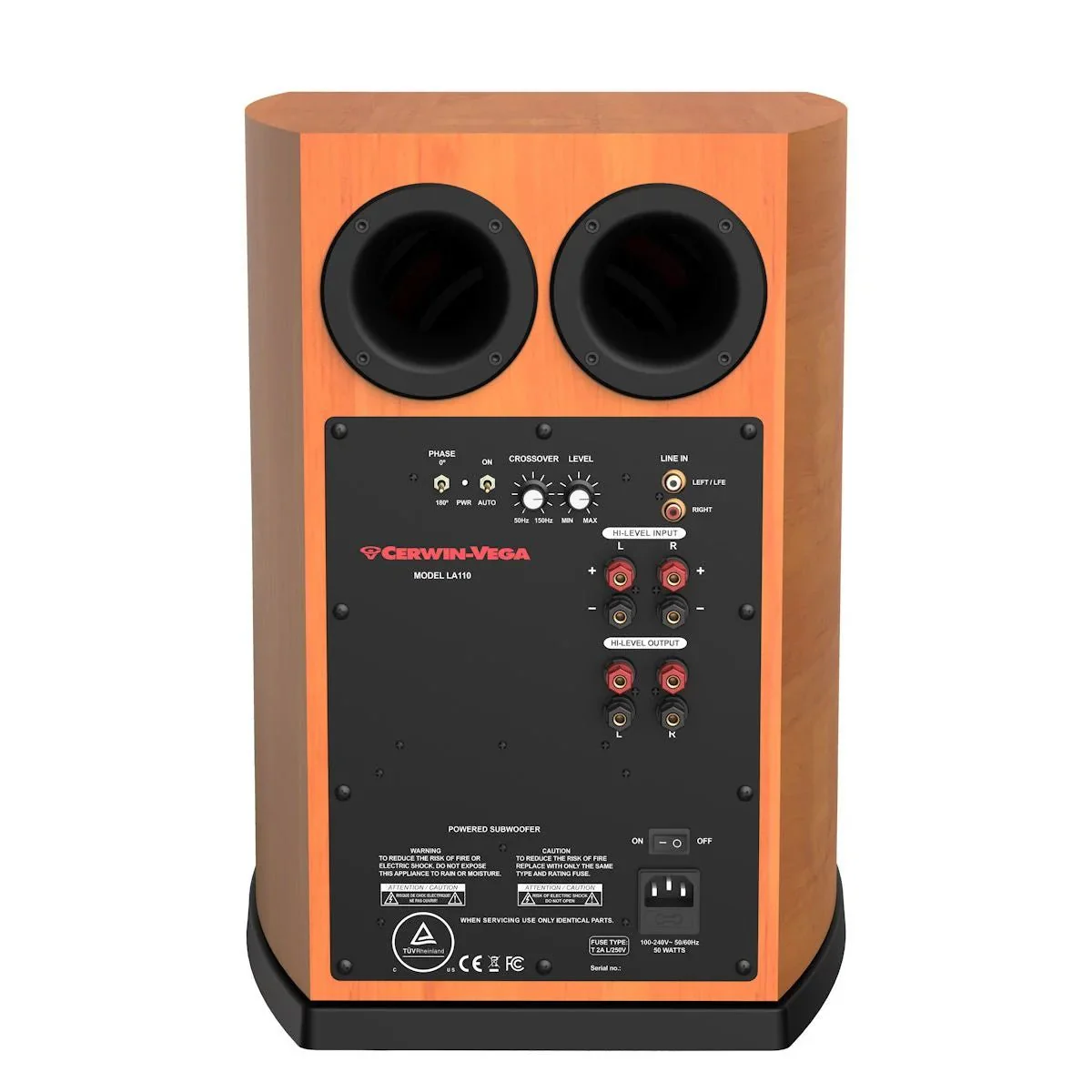 10” LA SERIES Powered Home Theater Subwoofer - LA110 - Image 6