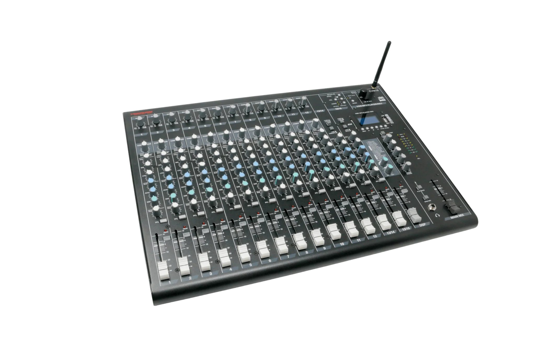 16-Channel Mixer W/BT & SKAA -CVM16 - Image 3