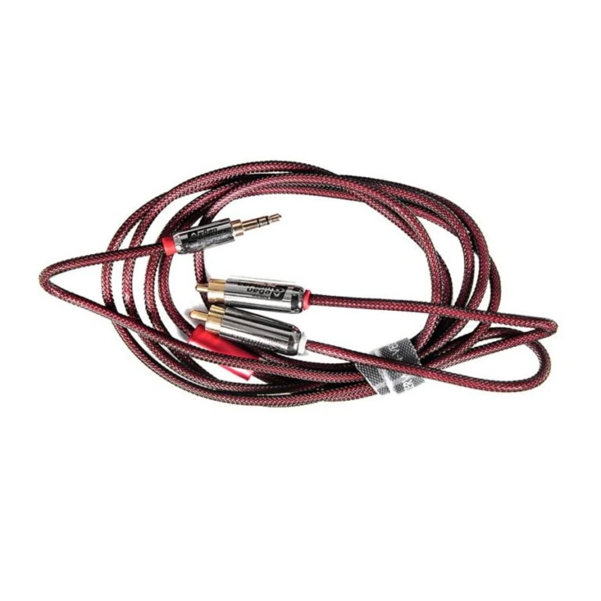 6Ft 2-Connector RCA Male to 3.5mm Male Audio Cable - CVM2RCA6 - Image 2